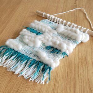 Woven Handmade Boho Wall Hanging- Small Size